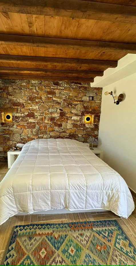 Lygaria house in Folegandros - Moniasma sunset living
