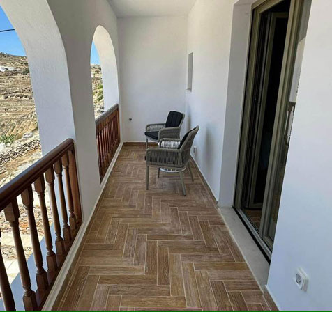 Lygaria house in Folegandros - Moniasma sunset living