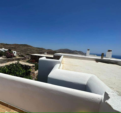 Lygaria house in Folegandros - Moniasma sunset living