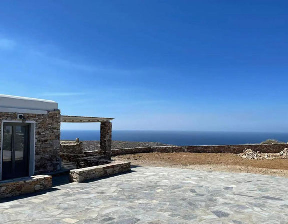 Vrachies house in Folegandros - Moniasma sunset living